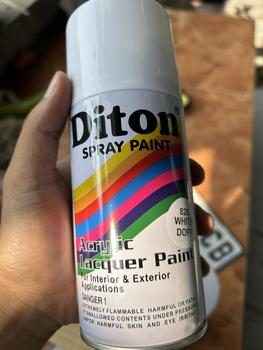 Product Review of Pilox DITON 300 ml Pilok Silver Black Flat White red Clear yellow pink from Tokopedia customer review 2