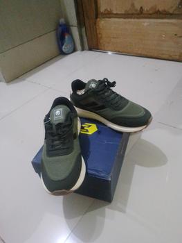 Product Review of Sepatu Casual Sneakers Mills Ultras Clasica Olive Broken White Original from Tokopedia customer review 2