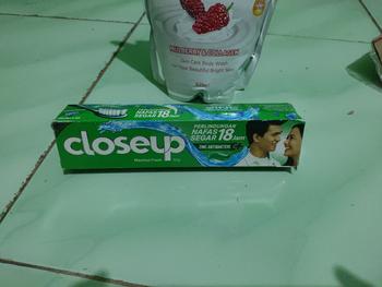 Product Review of Close Up160GR 160 Gram Hijau Original Deep Fresh Pasta Gigi Odol from Tokopedia customer review 2