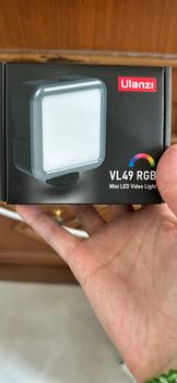 Product Review of Ulanzi VL49 RGB Lampu LED Mini Video Light for Camera Smartphone from Tokopedia customer review 0