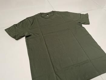 Product Review of Kaos Polos Cotton Combed 30S Lengan Pendek Dewasa -Dark Ver- Army Distro Reguler Fit Standar Unisex Nyaman from Tokopedia customer review 0