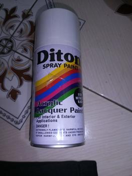 Product Review of Pilox DITON 300 ml Pilok Silver Black Flat White red Clear yellow pink from Tokopedia customer review 0
