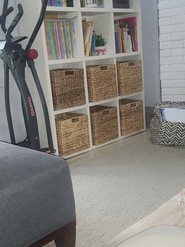 Product Review of waterhyacinth square storage basket / keranjang anyaman enceng gondok from Tokopedia customer review 0