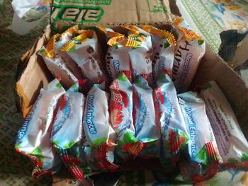 Product Review of Sabun Mandi Harmony Batang (Jual Eceran) - Aroma Buah Lemon Orange Wanginya  Tubuh  Soap Mencerahkan Tangan Membersihkan from Tokopedia customer review 0