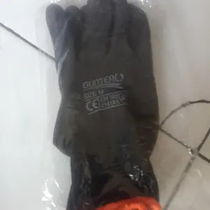 KENMASTER SARUNG TANGAN SAFETY LATEX GT3001 HITAM