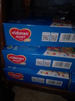 Product Review of Vidoran Xmart 1+ Susu Pertumbuhan All Variant [925 G/2 Box] - Bubuk (Exp : 01.2026) from Tokopedia customer review 1