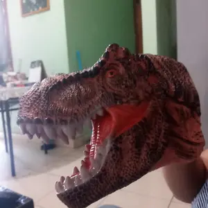 Mainan Boneka Tangan, Hand Puppet Dinosaurus Anak-Anak Dino Binatang Karet Educational Toys