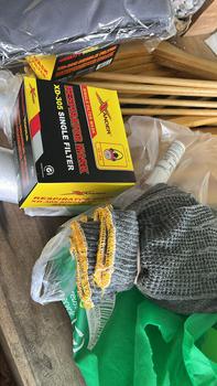 Product Review of Safety Gloves Sarung Tangan Kain Bintik Proyek Tukang Karet Kerja from Tokopedia customer review 0
