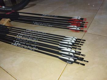 Product Review of Anak Panah Arrow Musen 7mm Spine 700 Carbon Fiber MSTJ-70HS from Tokopedia customer review 0