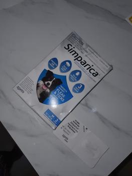 Product Review of SIMPARICA 1 Tablet - Obat Kutu Kunyah Untuk Anjing from Tokopedia customer review 0