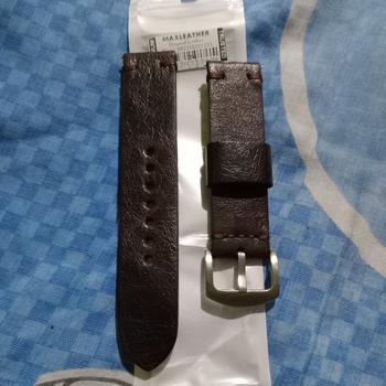 Product Review of tali jam tangan kulit asli,strap premium 18mm 20mm,22mm,24mm from Tokopedia customer review 0