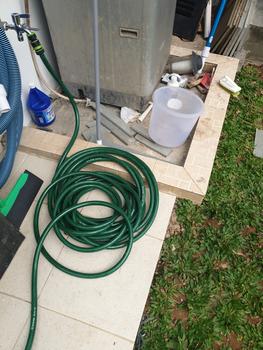 Product Review of Selang Air Benang 5/8 " Inch Tebal 3mm Koyohose (Per Meter) Biru Selang Taman Keran PVC Garden Anti Lumut from Tokopedia customer review 0