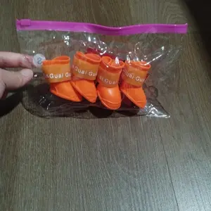 Si Merci Official Sepatu Karet Hewan Anjing Kucing Kelinci Rubber Shoes Sepatu Boots Anti Air Waterproof