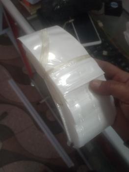Product Review of PLASTIK KLIP / PLASTIK ZIPLOCK PUTIH 8X14CM HARGA SATUAN from Tokopedia customer review 0