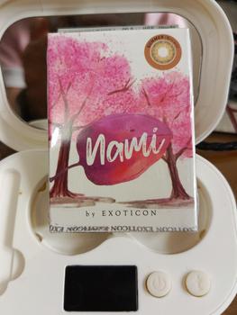Product Review of Exoticon Softlens - Nami - Summer Eye Soflens Lensa Brown from Tokopedia customer review 0