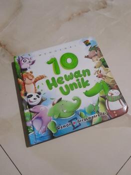 Product Review of buku cerita anak | boardbook anak | mengenal 10 hewan unik | bestari from Tokopedia customer review 0