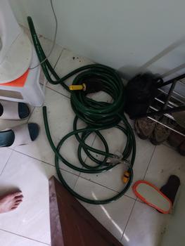 Product Review of Selang Air Benang 5/8 " Inch Tebal 3mm Koyohose (Per Meter) Biru Selang Taman Keran PVC Garden Anti Lumut from Tokopedia customer review 1