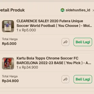 Kartu Bola Topps Chrome Soccer FC BARCELONA 2022-23 BASE ( You Pick )