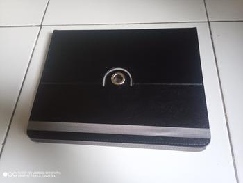 Product Review of ROTARY FLIP COVER UNIVERSAL TABLET 12 - 13 INCH CASING LEATHER CASE from Tokopedia customer review 1