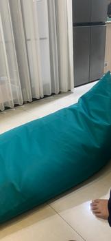 Product Review of BEANBAG WATERPROFF Triangle Size Large Plus ISI | bean bag waterproof sofa from Tokopedia customer review 0