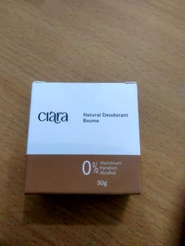 Product Review of CIARA NATURAL DEODORANT BAUME 30 GR from Tokopedia customer review 1
