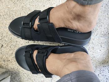 Product Review of Sandal Pria Selop Casual Traveling Unisex Santai Empuk Terbaru sendal solobong from Tokopedia customer review 1