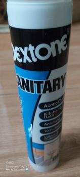 Product Review of SILICONE SEALANT DEXTONE SANITARY ANTI JAMUR (ACETIC) / LEM SEALANT KHUSUS AREA BASAH from Tokopedia customer review 0