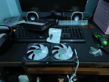 Product Review of Interstellar V2 ARGB FAN 12cm Cableless (Mirip LianLi SL-INFINITY) from Tokopedia customer review 2