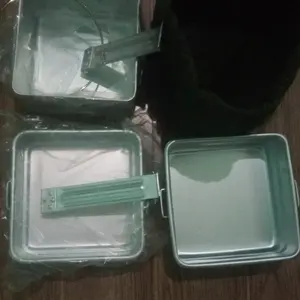 Nesting Misting Kotak Makan Set TNI POLRI | Alat Masak Outdoor Camping