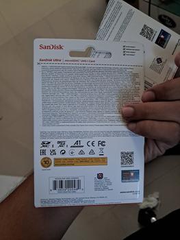 Product Review of Micro SD 128GB Sandisk Ultra A1 UHS-I up to 120Mb/s - Garansi Resmi from Tokopedia customer review 0