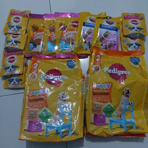 Pedigree Pouch Puppy 80gr Makanan Anjing Basah - Isi 6