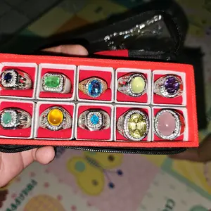 Cincin Batu Lemon Citrine Quartz Custom Memo