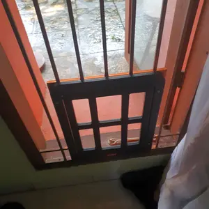 MAGNETIC PINTU ANJING MAGNETIK FLAP DOOR DOG 2 WAY MARK III SIZE S HITAM UNTUK ANJING KECIL HINGGA BESAR UNTUK RUANGAN TANPA AC OUTDOOR