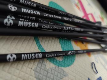 Product Review of Anak Panah Arrow Musen 7mm Spine 700 Carbon Fiber MSTJ-70HS from Tokopedia customer review 1