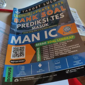 PLC - Buku MAN IC 2026 Spesial Bank Soal Lengkap Terupdate Buku Tes MAN IC 2026