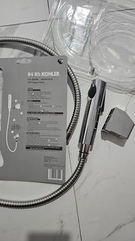 Product Review of KOHLER Cuff Jet Shower Bidet / Hygiene Spray with Hose and Bracket Polished Chrome K-98100X-B-CP from Tokopedia customer review 1