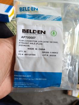 Product Review of Connector UTP Belden Original (50Pcs) Cat 5e RJ45 AP700007 [46891] from Tokopedia customer review 0