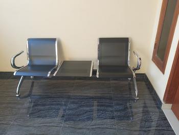 Product Review of Kursi Tunggu Bandara Import - 2 Seater + 1 Table | NK-2+1D from Tokopedia customer review 1