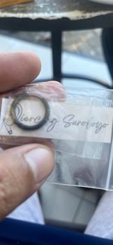 Product Review of Piercing earring anting tindik barbel jepit silver titanium. from Tokopedia customer review 0