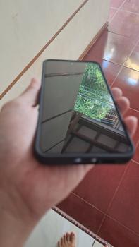 Product Review of Tempered Glass for Samsung Galaxy A55 Spigen GlastR Alignmaster Clear Tray from Tokopedia customer review 1