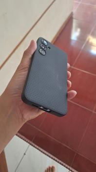 Product Review of Tempered Glass for Samsung Galaxy A55 Spigen GlastR Alignmaster Clear Tray from Tokopedia customer review 3
