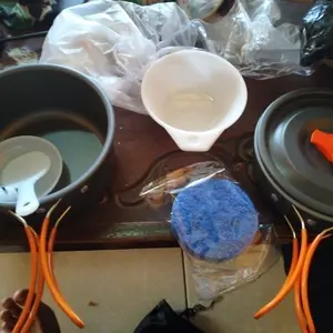 Paket Cooking Set DS308 Nesting DS 308 plus Teko Alat Masak Camping Outdoor Portable