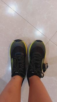 Product Review of Sepatu 910 Nineten Haze 1.5 - Hitam/Hijau Neon/Putih (Running) from Tokopedia customer review 1