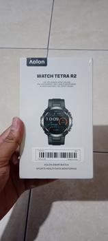 Product Review of 【COD】Aolon Tetra R2 Sports Smart Watch IP67 Tahan Air Panggilan Bluetooth Baterai Tahan Lama Perekam Olahraga Asisten Kebugaran Cocok untuk Android/IOS Unisex Fashion Smart Watch Olahraga Luar Ruangan from Tokopedia customer review 0
