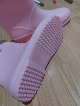 Product Review of Sepatu Boots Anak Polos Warna bahan karet halus Karet Field Trip  / bots anak – HMY01 from Tokopedia customer review 1