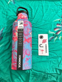 Product Review of Corkcicle 32oz Sport Canteen Series A Dopamine Floral from Tokopedia customer review 0