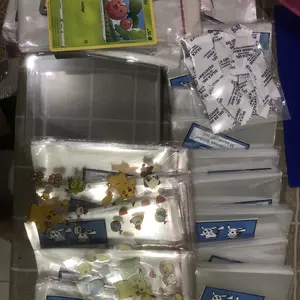 (100 PCS) Plastik / Sleeve Pelindung Toploader Kartu Pokemon 24 Micron