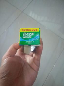 Product Review of 3x Closeup Pasta Gigi Deep Action Green 160 +20 from Tokopedia customer review 1