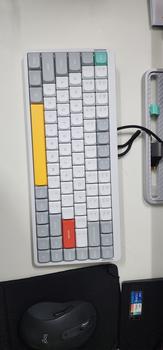 Product Review of Paket NuPhy Air75 V2 QMK Wireless Custom Mechanical Keyboard + NuFolio V3 from Tokopedia customer review 0