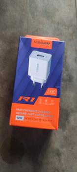 Product Review of VEGER Wall Charger R1 Single Port USB Output 2.4A from Tokopedia customer review 3